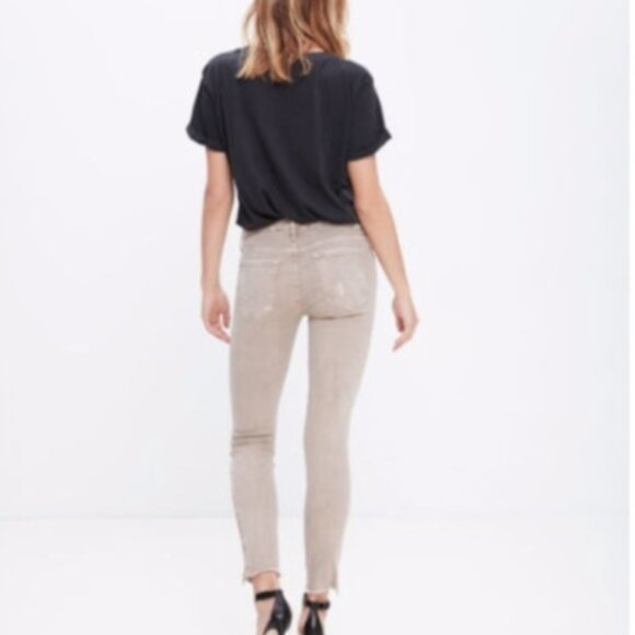 Mother Denim jeans looker zip fray size 24 - Picture 2 of 12